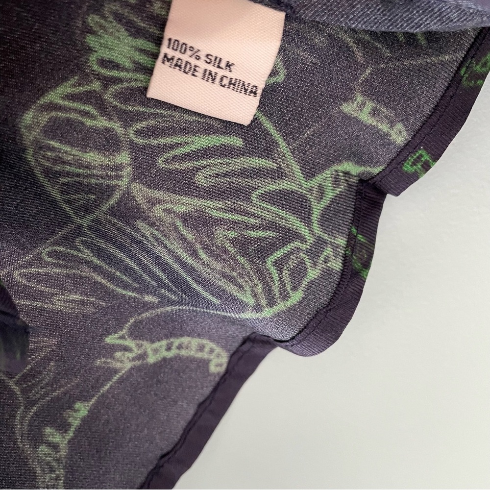 ELIZABETH MCKAY Sleeveless Bow Zebra Print Blouse - Picture 8 of 8